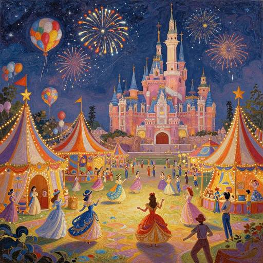 Enchanted Night Carnival Fantasy