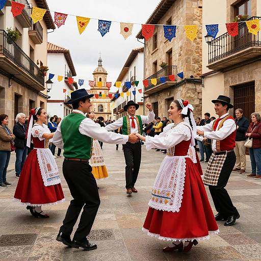 Vibrant Valladolid Festival Celebration
