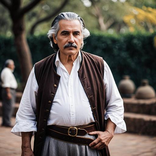 Traditional Spanish Colonial Elder Male Costume