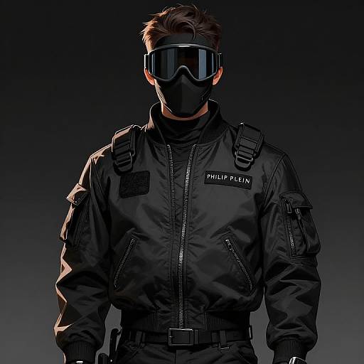 High Fashion Tacticalwear Portrait