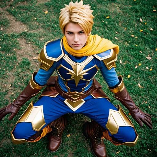 Sleek Isaac Golden Sun Cosplay Concept