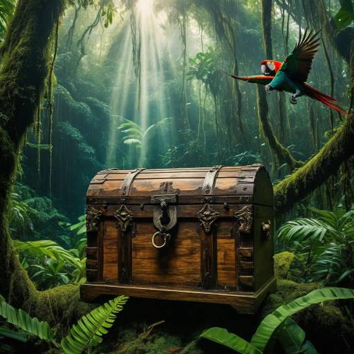 Magical Sailor's Chest in Rainforest Magical Sailor's Chest in Rainforest