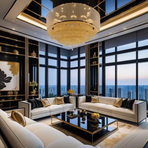Luxurious Penthouse in Exquisite Detail