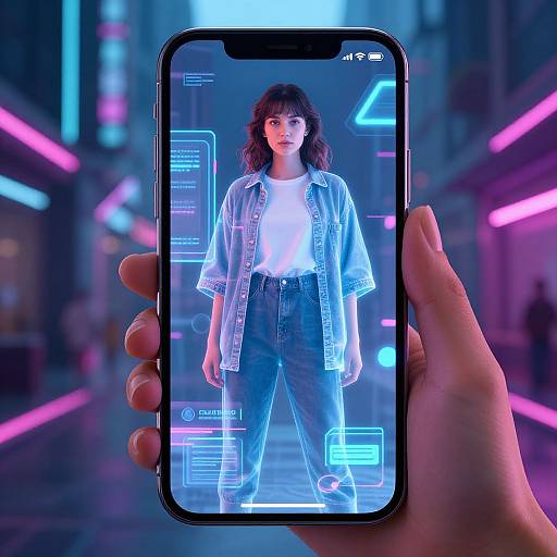 Futuristic X-Ray Clothes App Demo