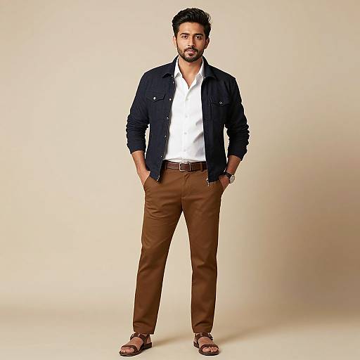 Bollywood Man in Casual Attire
