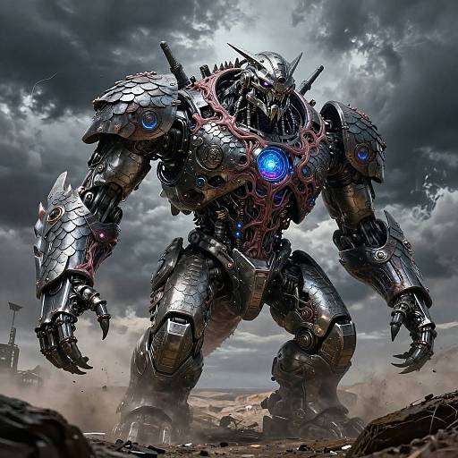 Massive Robotic Monsters AI Concept