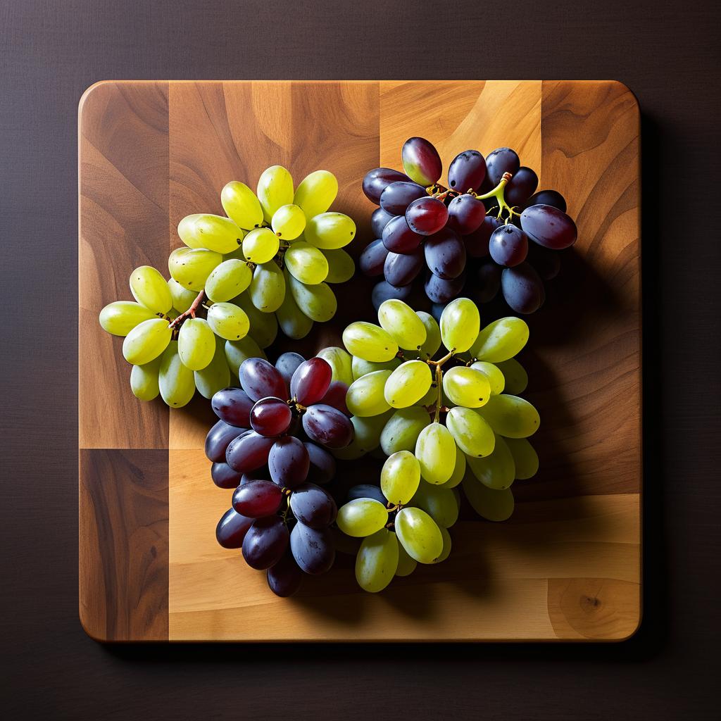 Minimalist Grapes Photography Critique