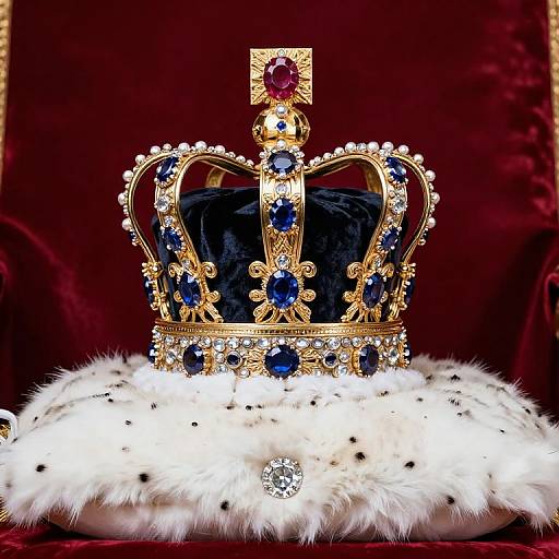 Regal Britain's Imperial State Crown Display