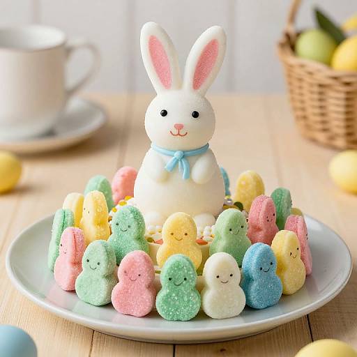 Easter Peeps Centerpiece Design