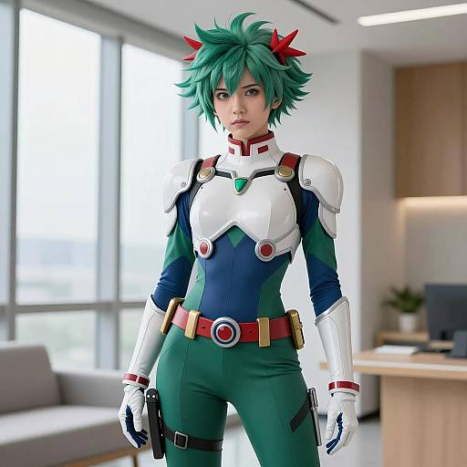 Epic Lady Hero Academia Cosplay Art