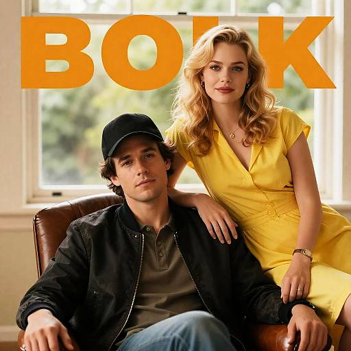 Stylish Movie Poster Photography Art