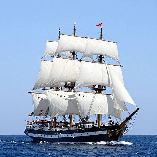 Majestic Royal Clipper Sailing Ocean