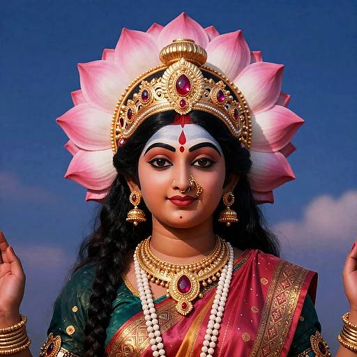 South Asian Goddess in Pop Art