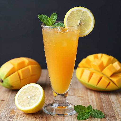 Refreshing Aam Ka Panna in Glass