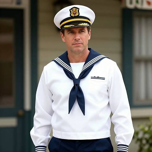 Scoops Ahoy Steve in Sailor Suit