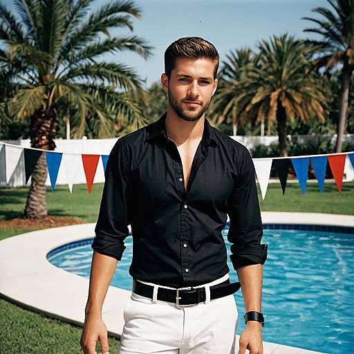 Stylish Birthday Pool Party Attire