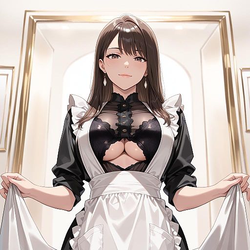 Elegant Gourmet Chef in Luxury Attire