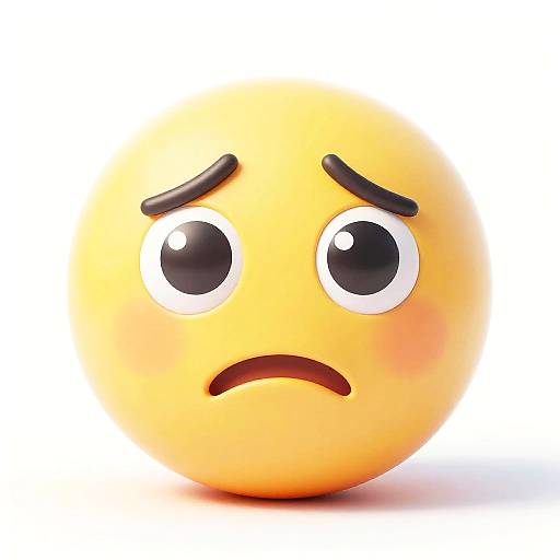 3D Detailed Empathy Emoji