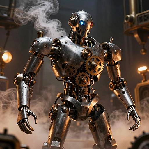 Steampunk Mechanical C Construct