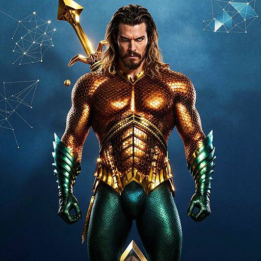 Aquaman Costume Poster