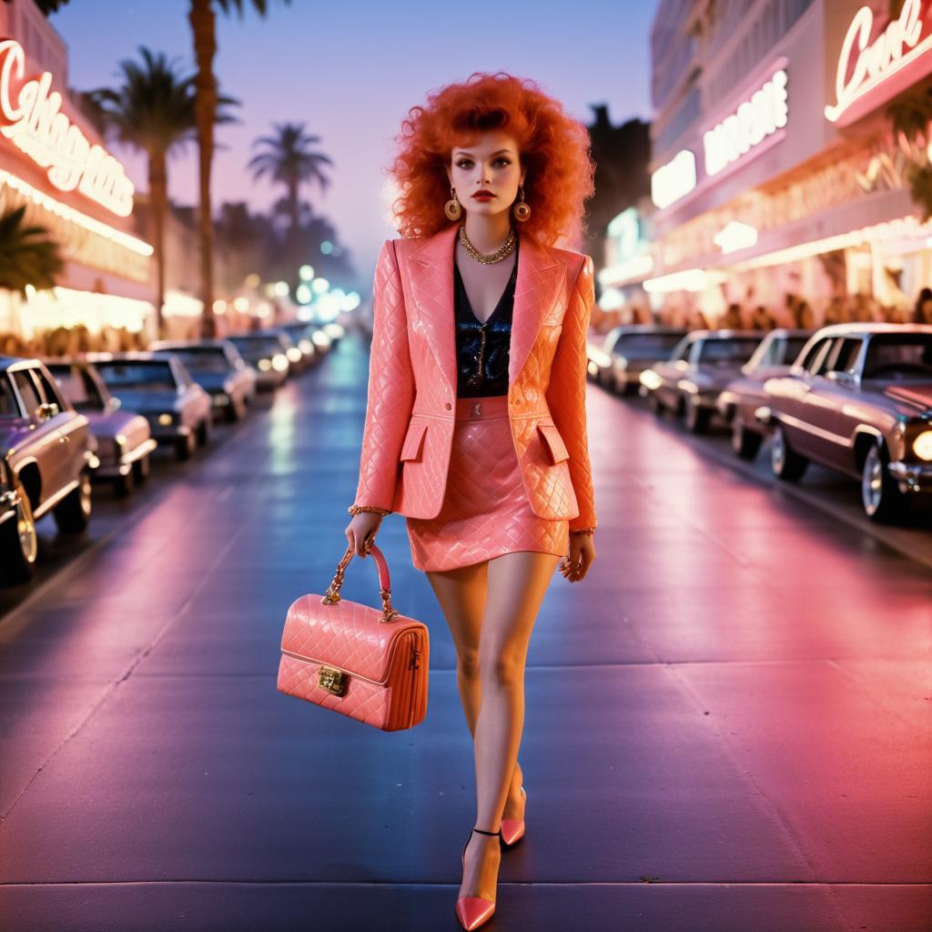 Ethereal 80s Fashion on Sunset Blvd