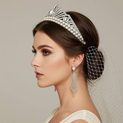 Vintage Art Deco Bridal Elegance