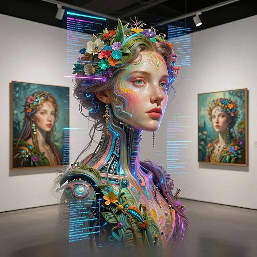 Fantasy Cybernetic AI Art Gallery