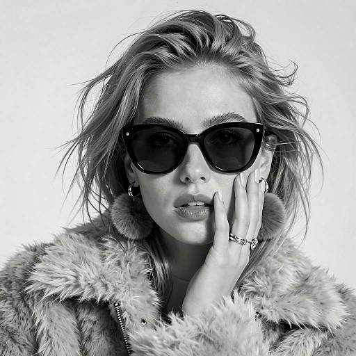 Chic Elegance in Monochrome Style