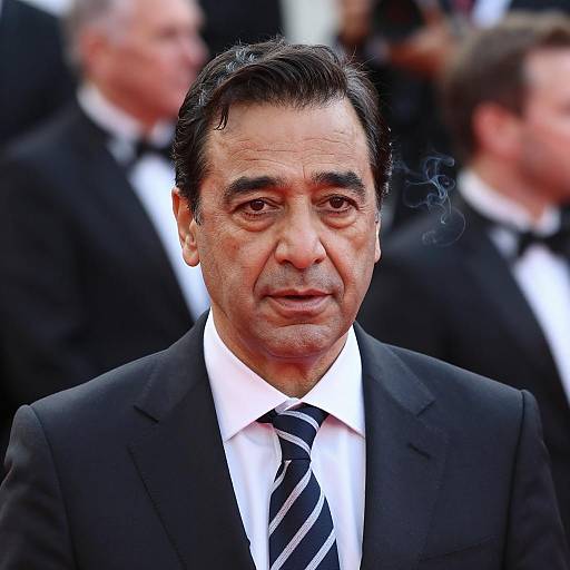 Middle-Aged Man in Formal Attire