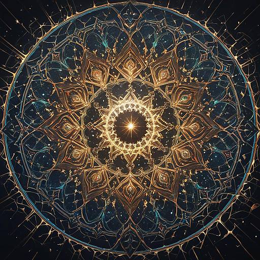 Ultra Detailed Unity Mandala Art Wallpaper