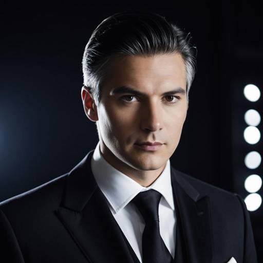 Man in Formal Suit Portrait