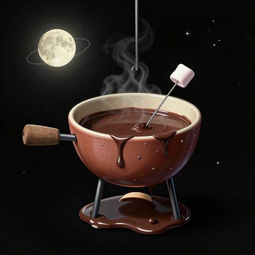 Cosmic Fondue and Marshmallow Moon