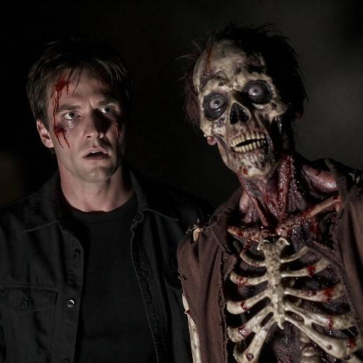 Tense Horror Scene from Evil Dead II