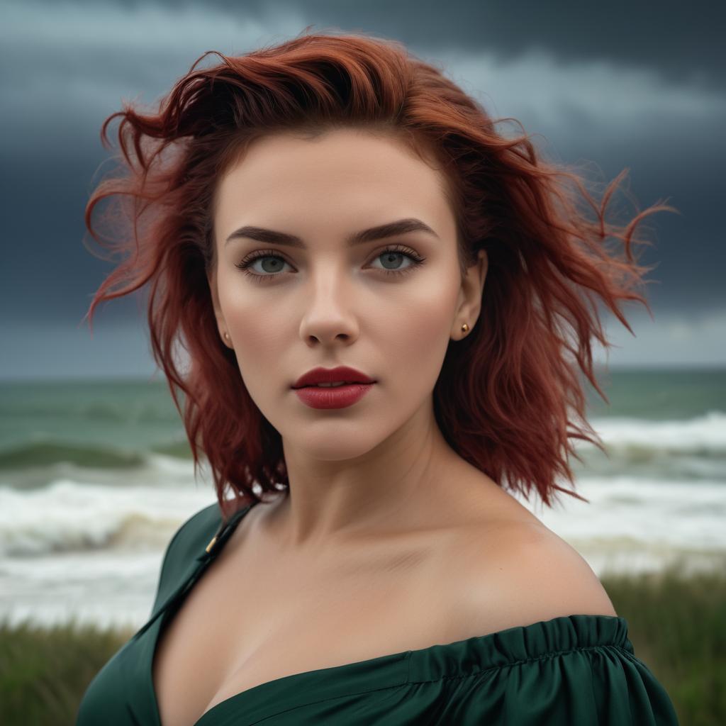 Cinematic Portrait of Scarlett Johansson