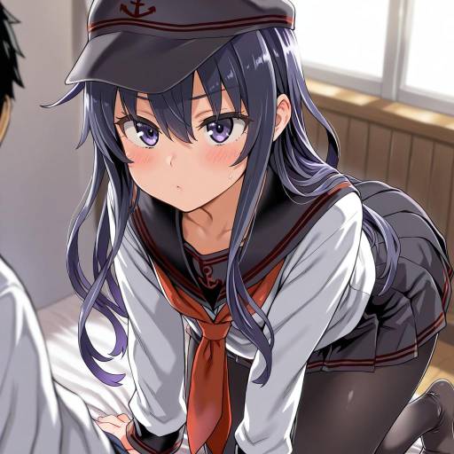 Illustration of Akatsuki kai ni (kancolle), kantai collection in the style of Asanagi