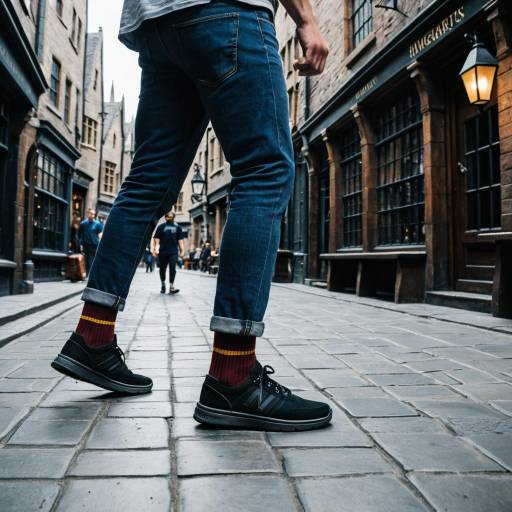 Man Walking in Diagon Alley