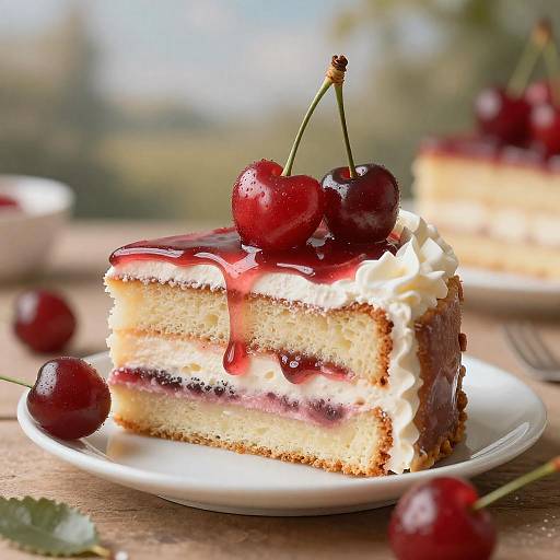 Hyperreal Ultra Detailed Dessert Still Life Portrait