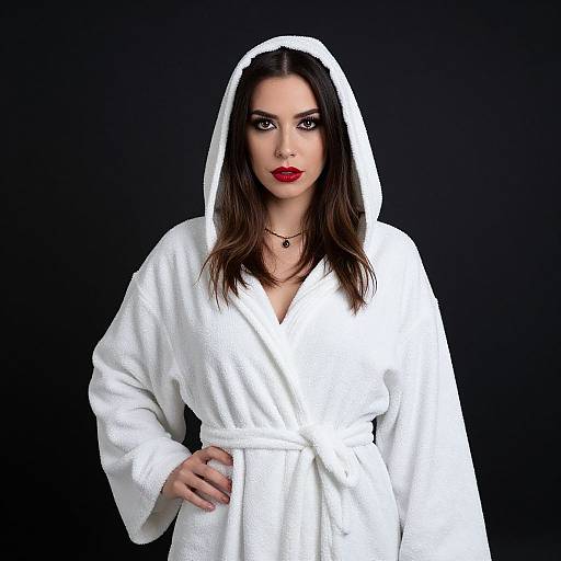 Halloween Woman in White Toga