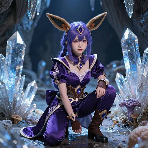 Twilight Sableye Cosplay in Crystal Cave