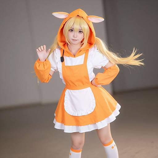 Colorful Doma Umaru Cosplay Outfit