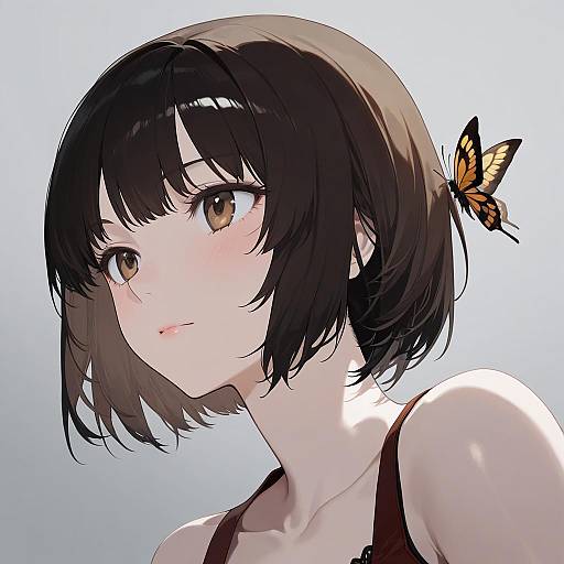 Illustration of Amakura mio, fatal frame in the style of Sh (shinh)