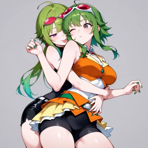 Vibrant Girls with Unique Styles