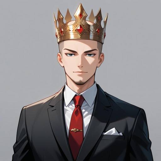 Calm Formal Portrait of a Young Man Calm Formal Portrait of a Young Man