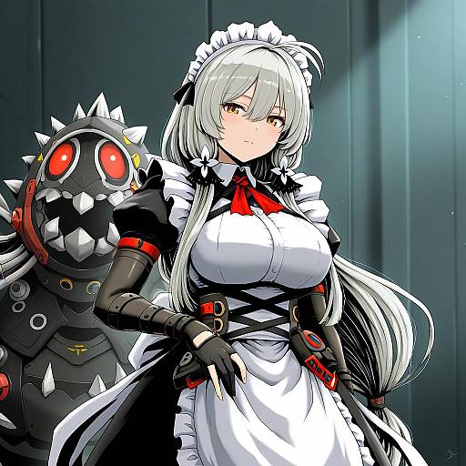 Illustration of Alexandrina sebastiane, zenless zone zero in the style of Yokochou