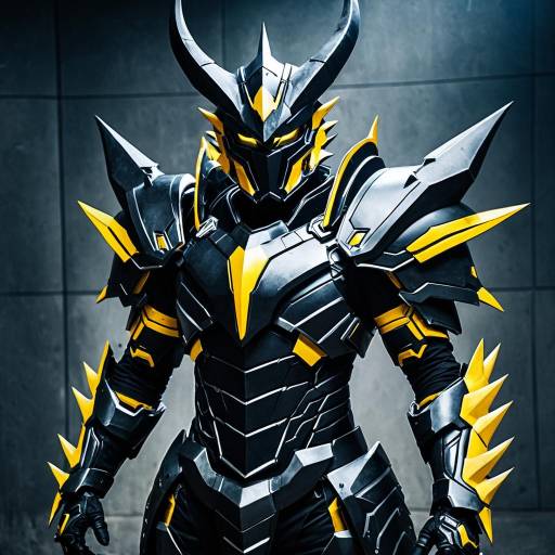 Futuristic BlackWarGreymon Cosplay Costume