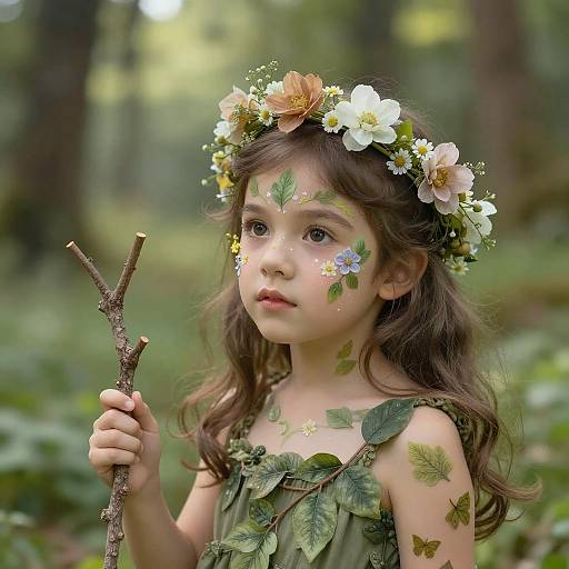 Enchanted Forest Child Sprite