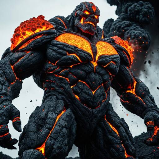 Lava Titan Giant Character