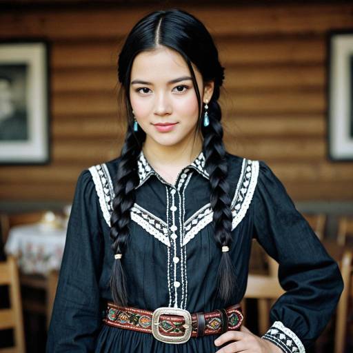 Western Dress for a Birthday Celebration