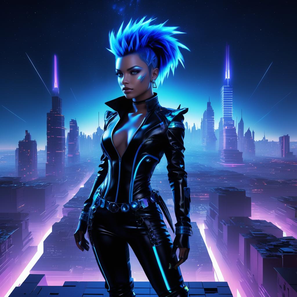 Blaze Shadow: Cyberpunk Rebellion Unveiled