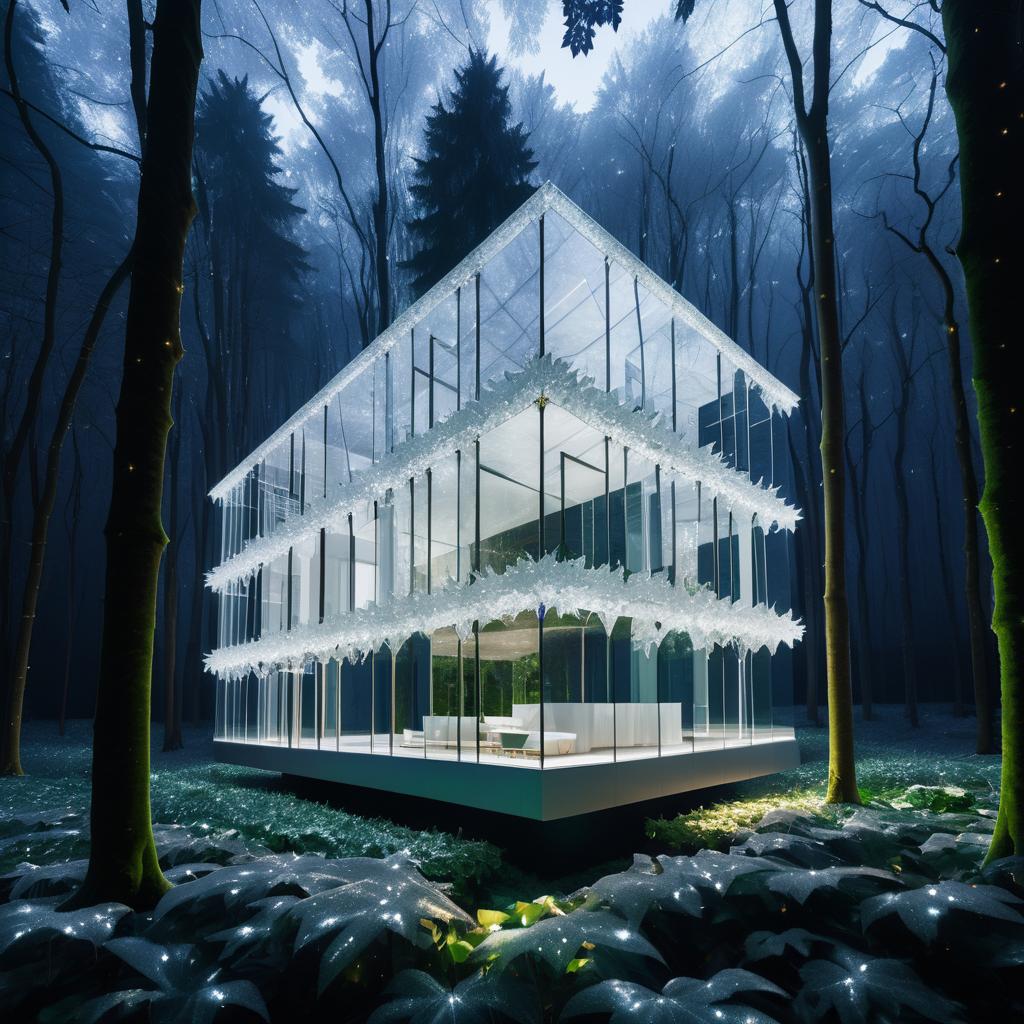 Midnight Quartz Building in Ivy Forest